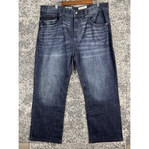 TK Axel Blue Jeans Mens 40 X 30 (Actual 40 X 29) Slim‎ Bootcut Whiskered